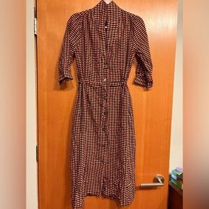 Lauren Urbinati Silk Print Dress